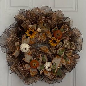 Fall accent Wreath
